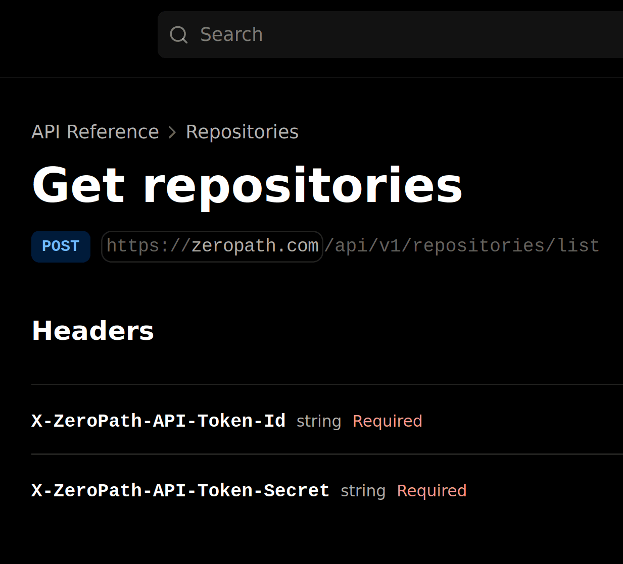 API & SDK