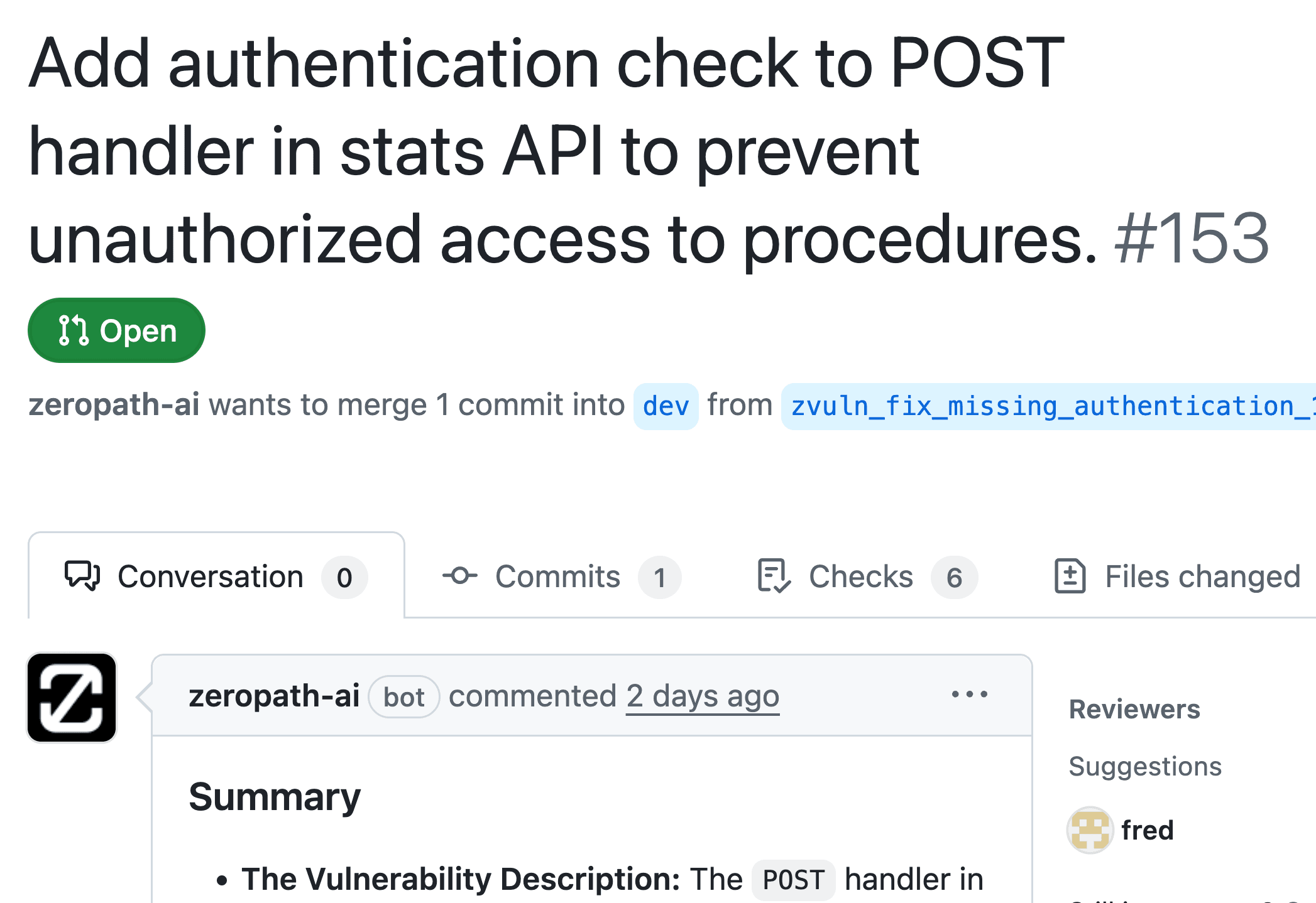 Actionable Security Feedback