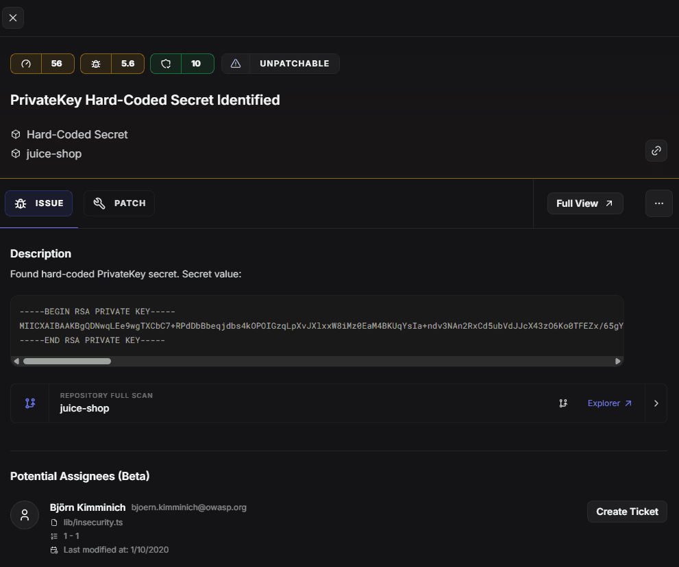 700+ Secret Detectors with AI Filtering