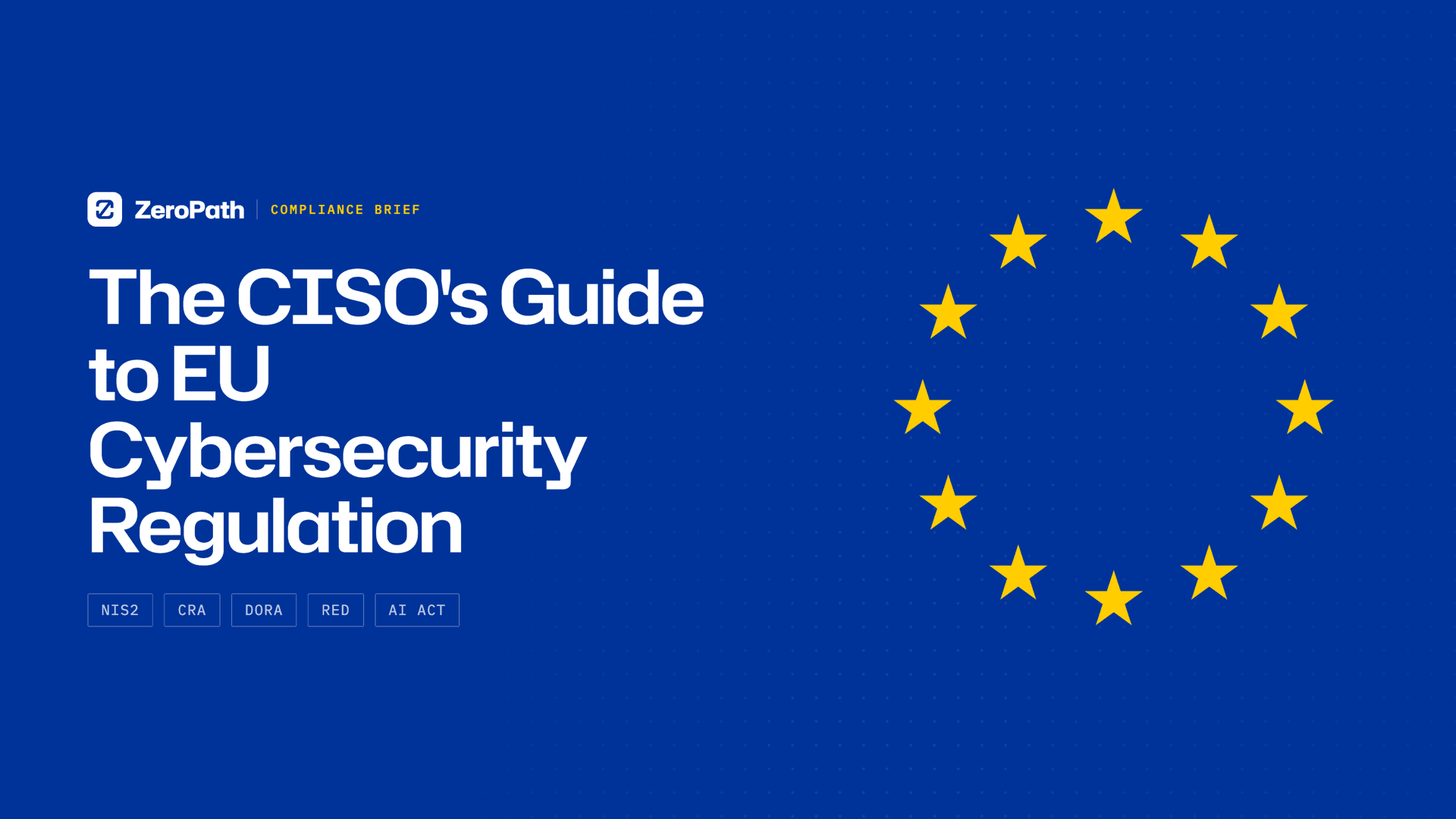 The CISO's Guide to EU Cybersecurity Regulation (2026 Edition)